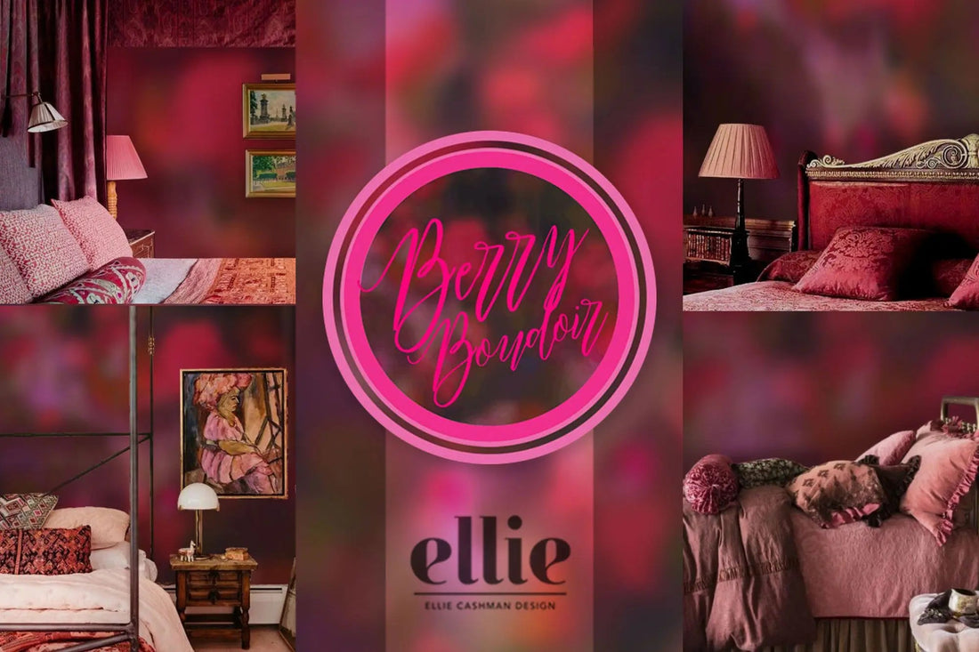 Wallpapers designs with Viva Magenta, Color of the Year 2023 - Ellie Cashman Design