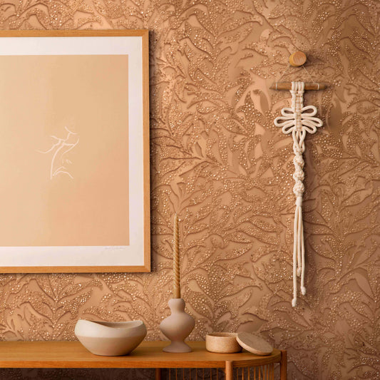 Glitter Vine Wallpaper - wallpaper - Ellie Cashman Design