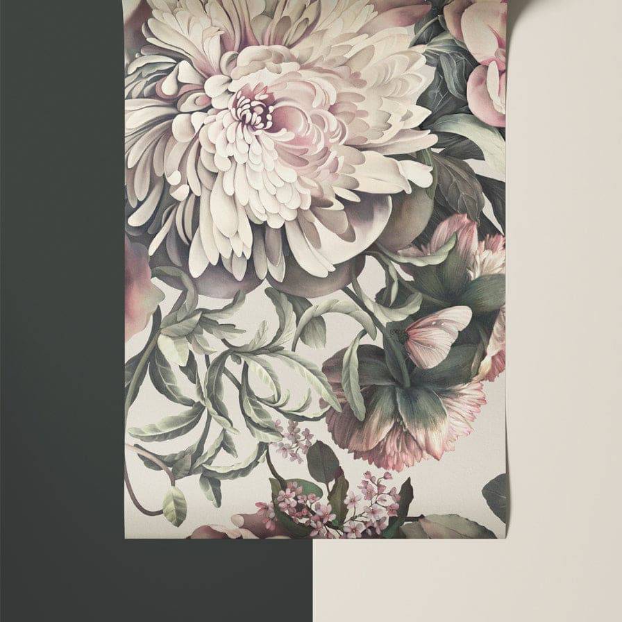 Dark Floral II Wallpaper - wallpaper - Ellie Cashman Design