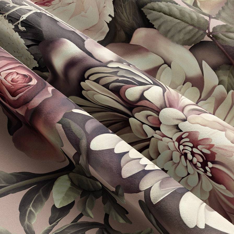 Dark Floral II Fabric - Ellie Cashman Design