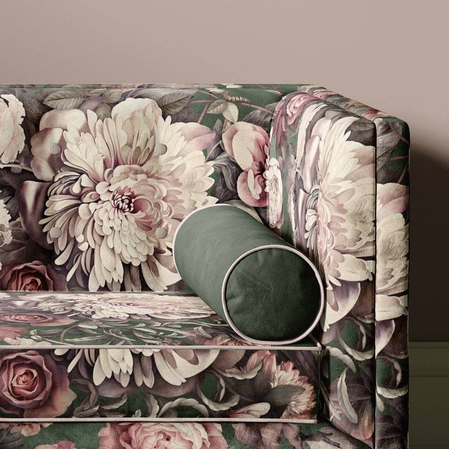 Dark Floral II Fabric - Ellie Cashman Design