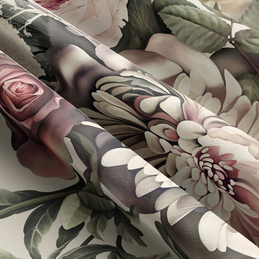 Dark Floral II Fabric - Ellie Cashman Design