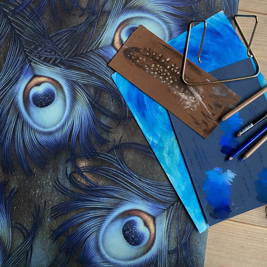 Becoming Wild Wallpaper - wallpaper - Ellie Cashman Design