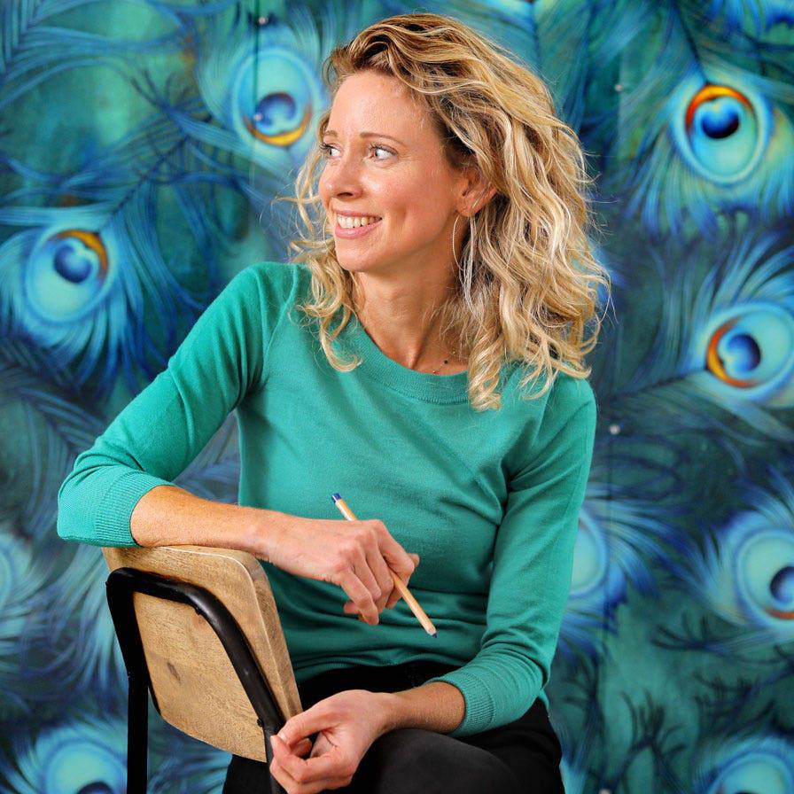 Becoming Wild Wallpaper - wallpaper - Ellie Cashman Design