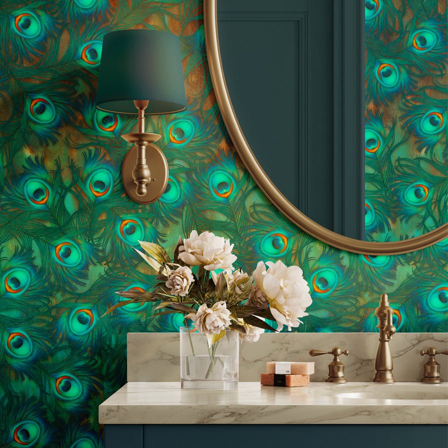 Becoming Wild Wallpaper - wallpaper - Ellie Cashman Design