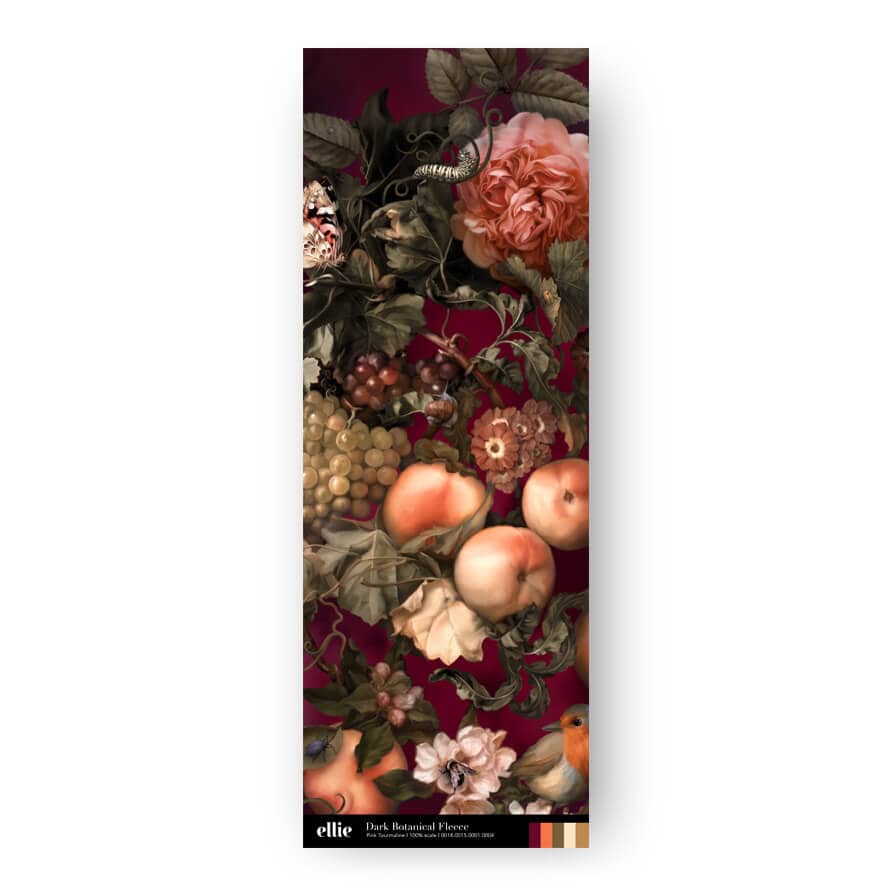 Dark Botanical Wallpaper Sample - wallpaper_samples - Ellie Cashman Design