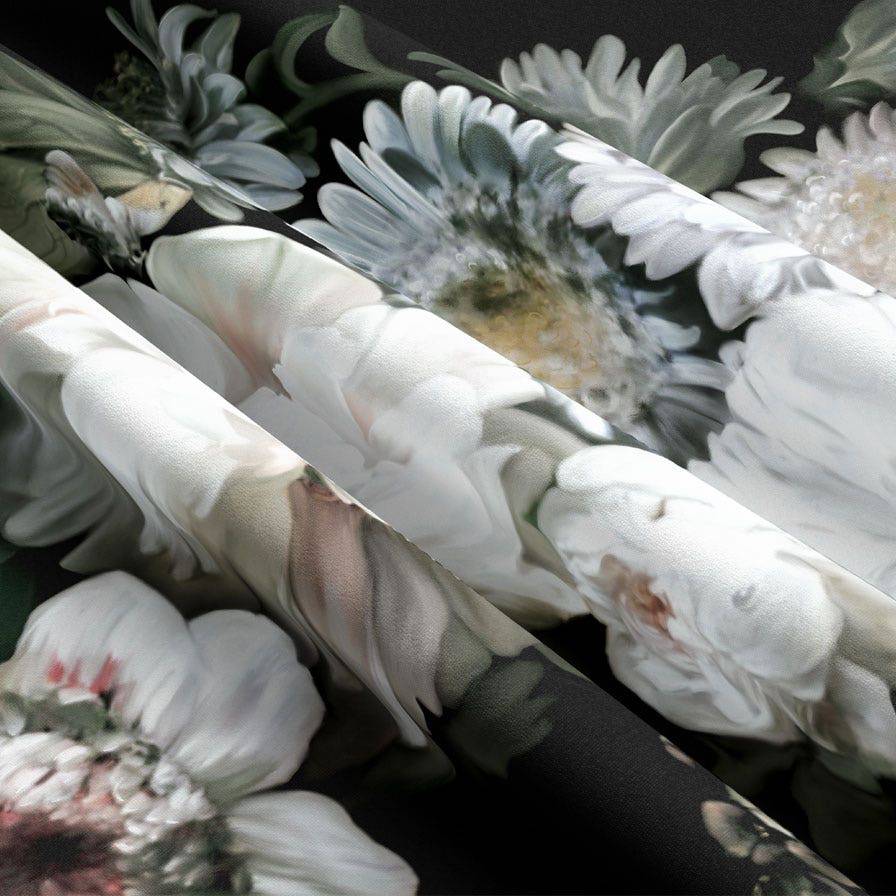 Dark Floral Fabric - fabric - Ellie Cashman Design