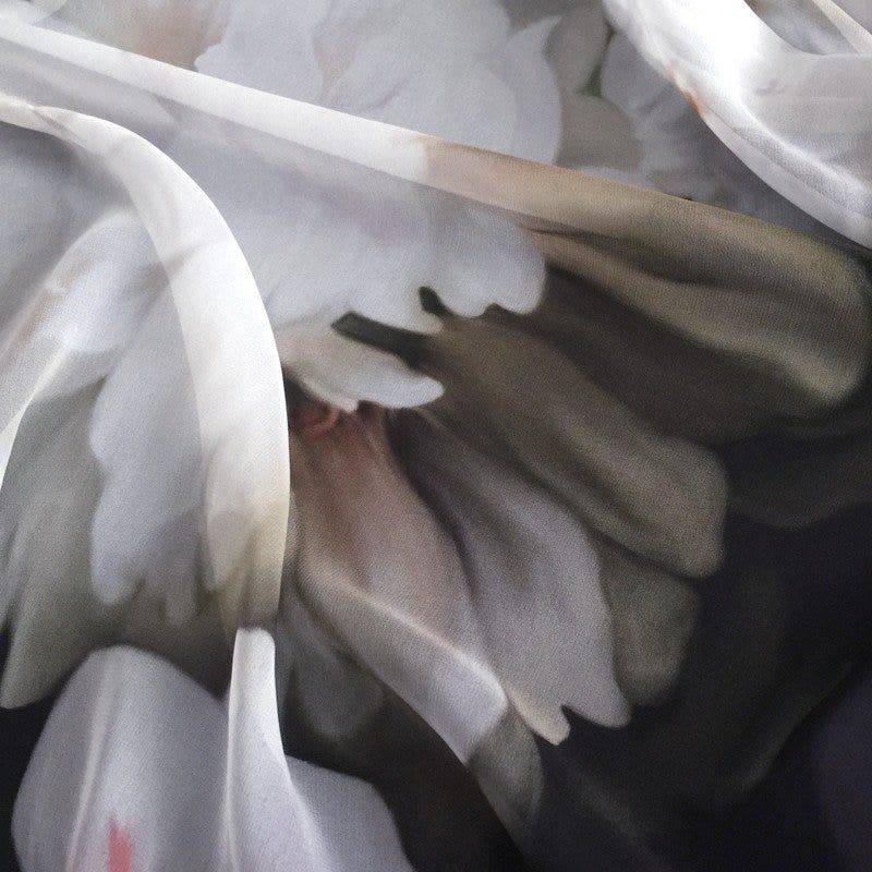 Dark Floral Fabric Sample - fabric_samples - Ellie Cashman Design