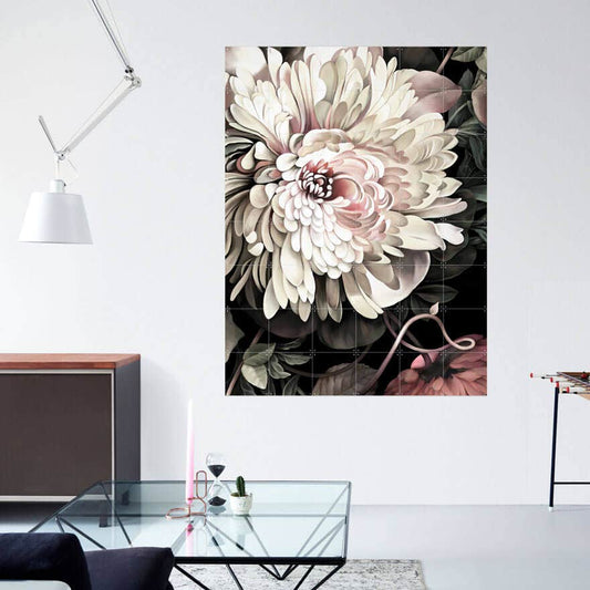 Dark Floral II - Large Detail on IXXI - ixxi - Ellie Cashman Design