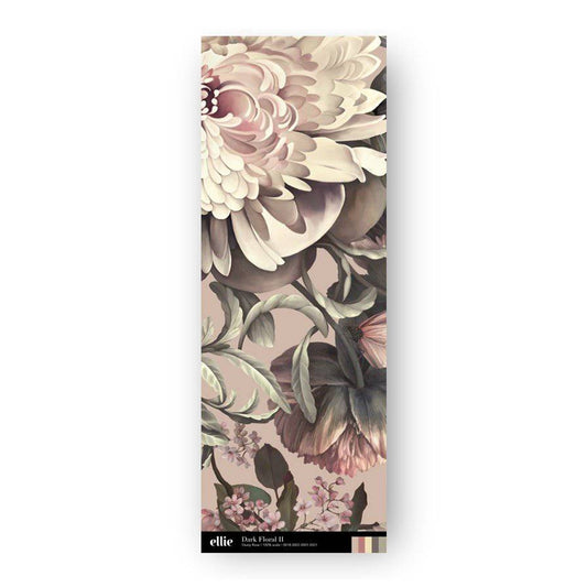 Dark Floral II Wallpaper Sample - wallpaper_samples - Ellie Cashman Design