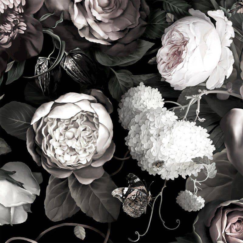 Dark Floral II Wallpaper - wallpaper - Ellie Cashman Design