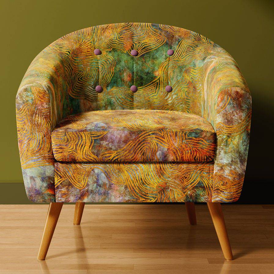 From Source to Sea Fabric - fabric - Ellie Cashman Design