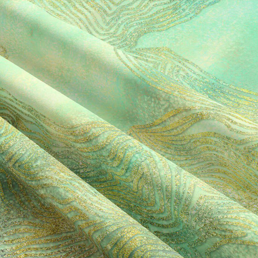 From Source to Sea Fabric - fabric - Ellie Cashman Design