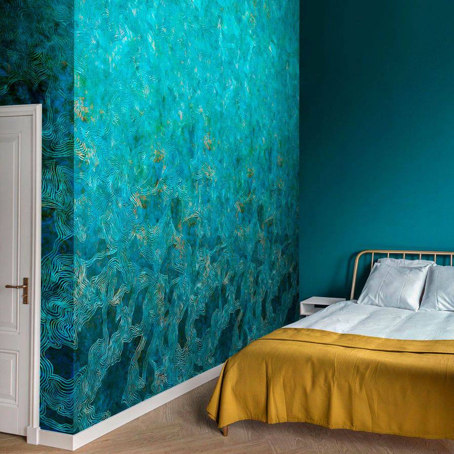 From Source to Sea Wallpaper - wallpaper - Ellie Cashman Design