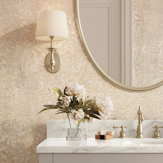 Glitter Vine Wallpaper Sample - wallpaper_samples - Ellie Cashman Design