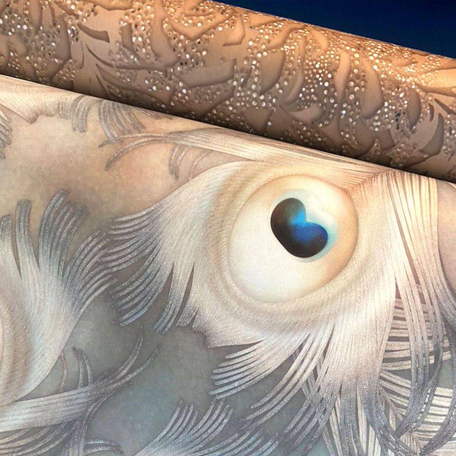 Glitter Vine Wallpaper - wallpaper - Ellie Cashman Design