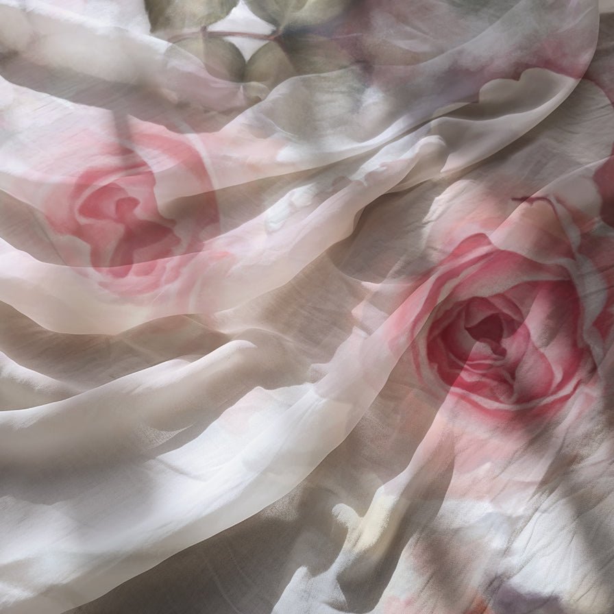 Incandescent Rose Fabric - fabric - Ellie Cashman Design