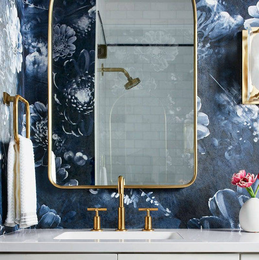 Moonlight Meadow Wallpaper Sample - wallpaper_samples - Ellie Cashman Design