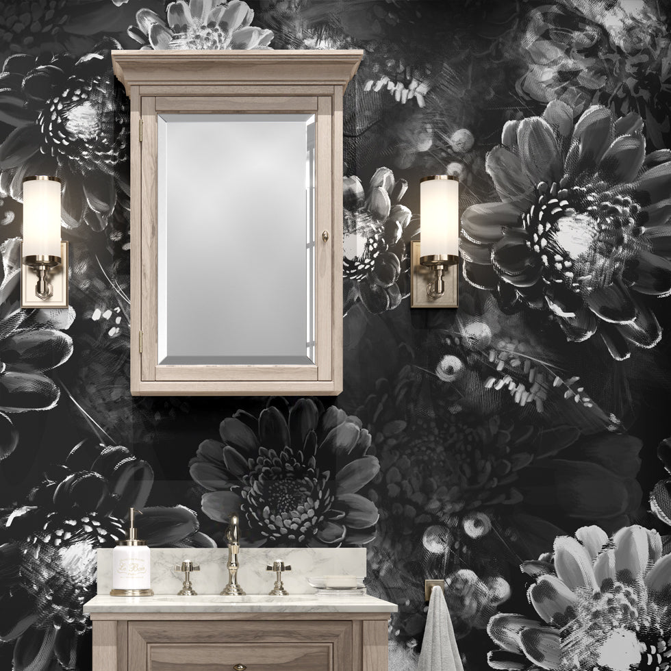 Moonlight Meadow Wallpaper Sample - wallpaper_samples - Ellie Cashman Design