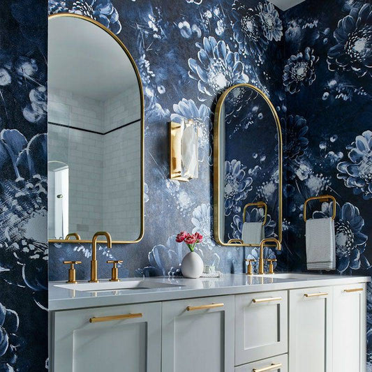 Moonlight Meadow Wallpaper - wallpaper - Ellie Cashman Design