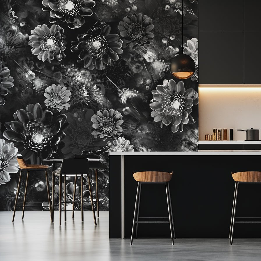 Moonlight Meadow Wallpaper - wallpaper - Ellie Cashman Design