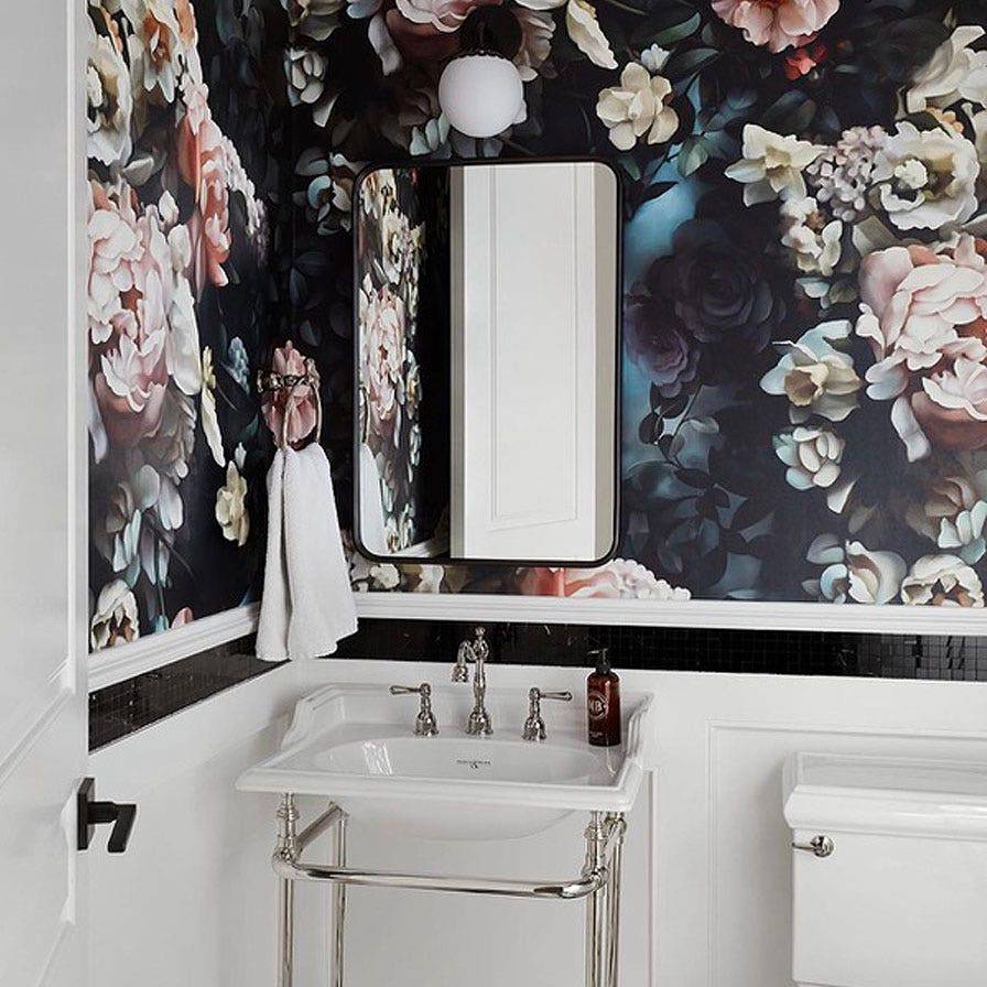 Still Life with Shadows Wallpaper - wallpaper - Ellie Cashman Design