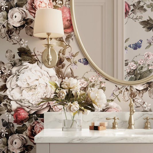 Summer Squall Wallpaper - wallpaper - Ellie Cashman Design