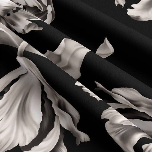 Twisting Tulips Fabric - fabric - Ellie Cashman Design
