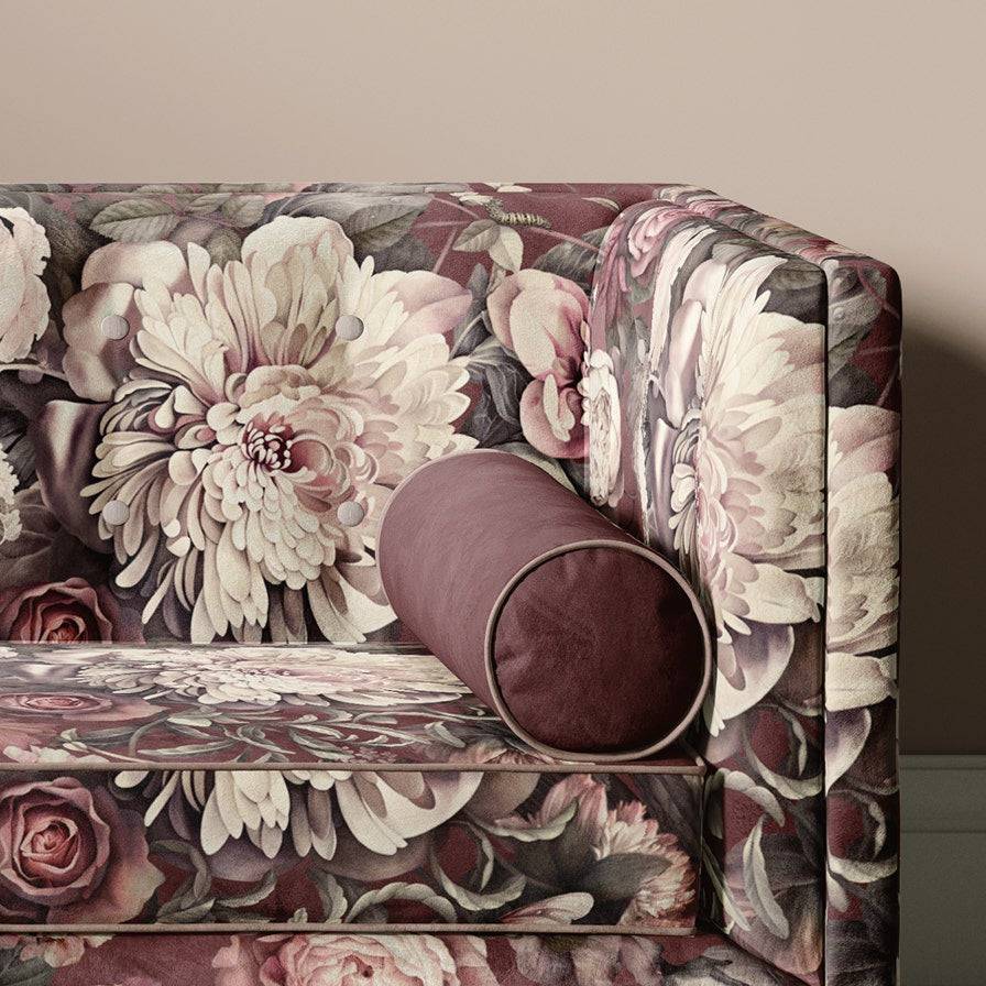 Dark Floral II Fabric - Ellie Cashman Design