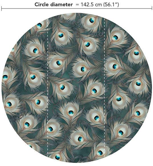 Becoming Wild Circle Wallpaper - circle_wallpaper_2 - Ellie Cashman Design