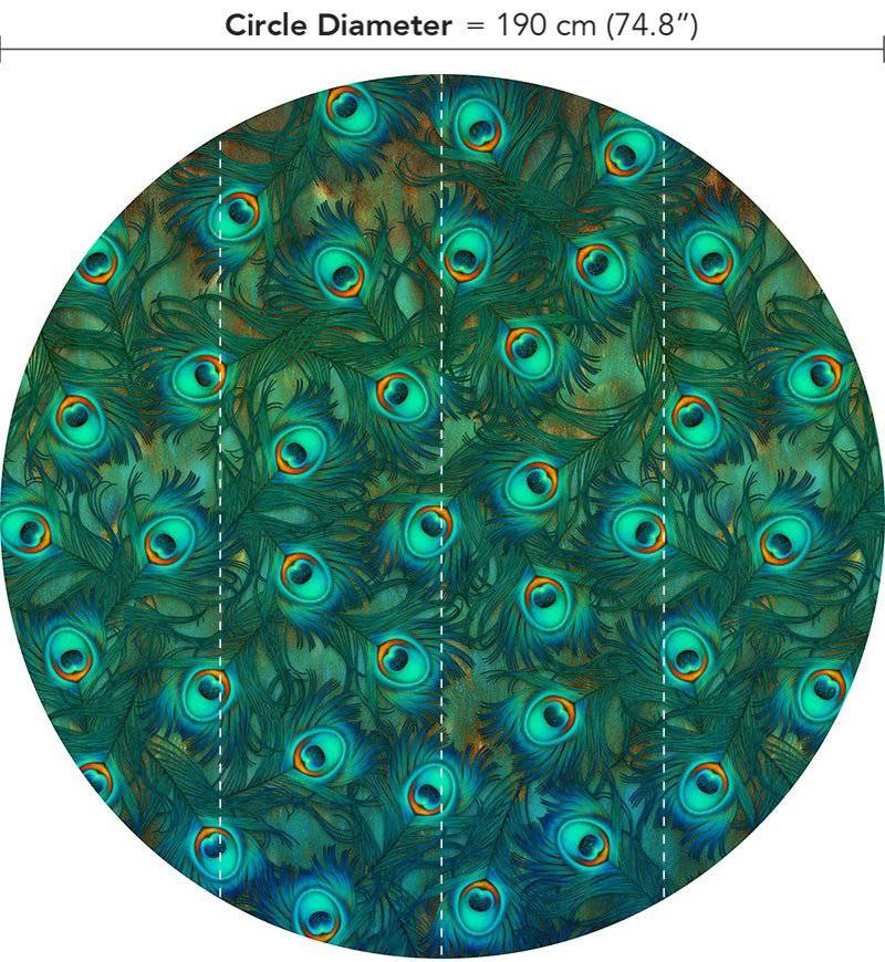 Becoming Wild Circle Wallpaper - circle_wallpaper_2 - Ellie Cashman Design