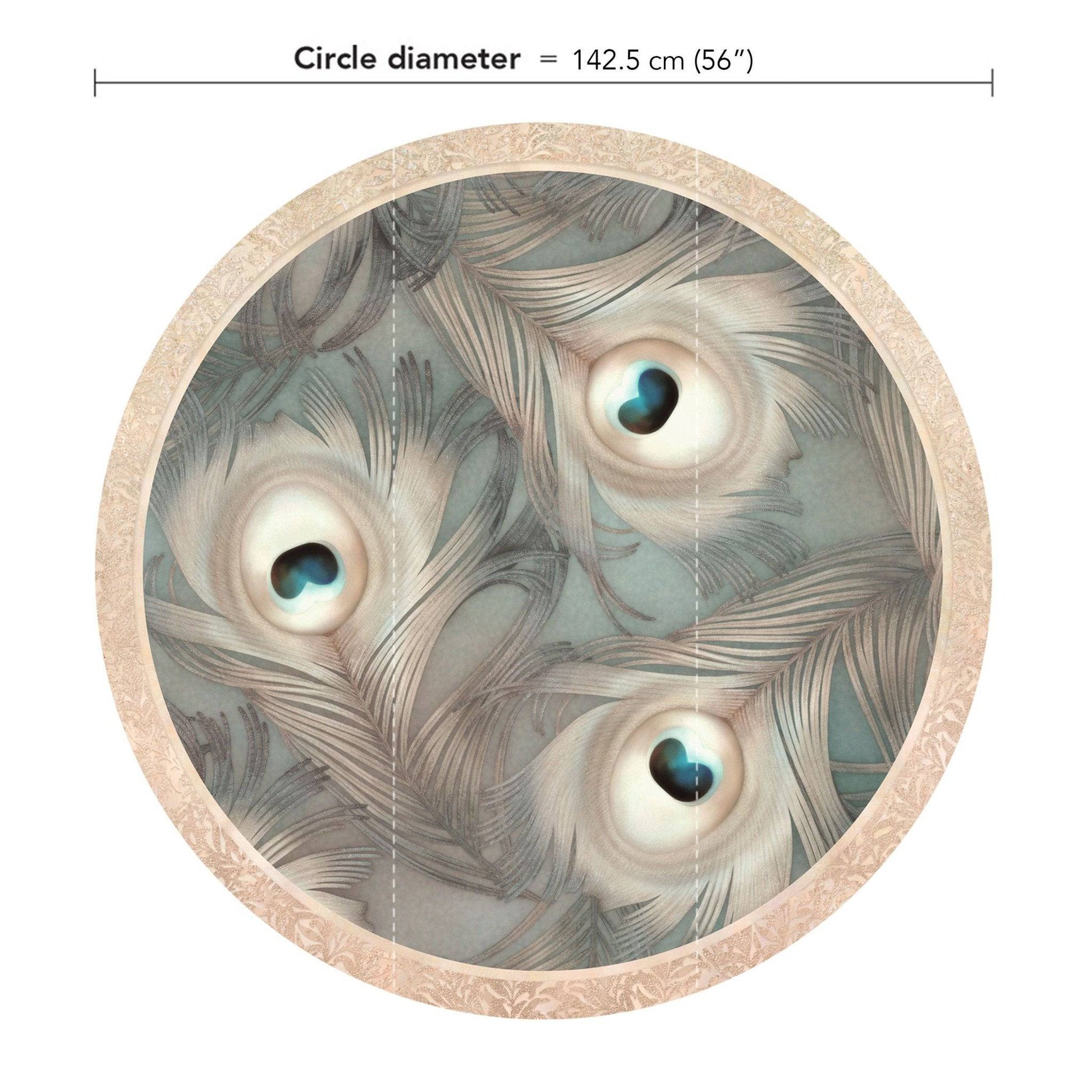 Becoming Wild Circle Wallpaper - circle_wallpaper_2 - Ellie Cashman Design