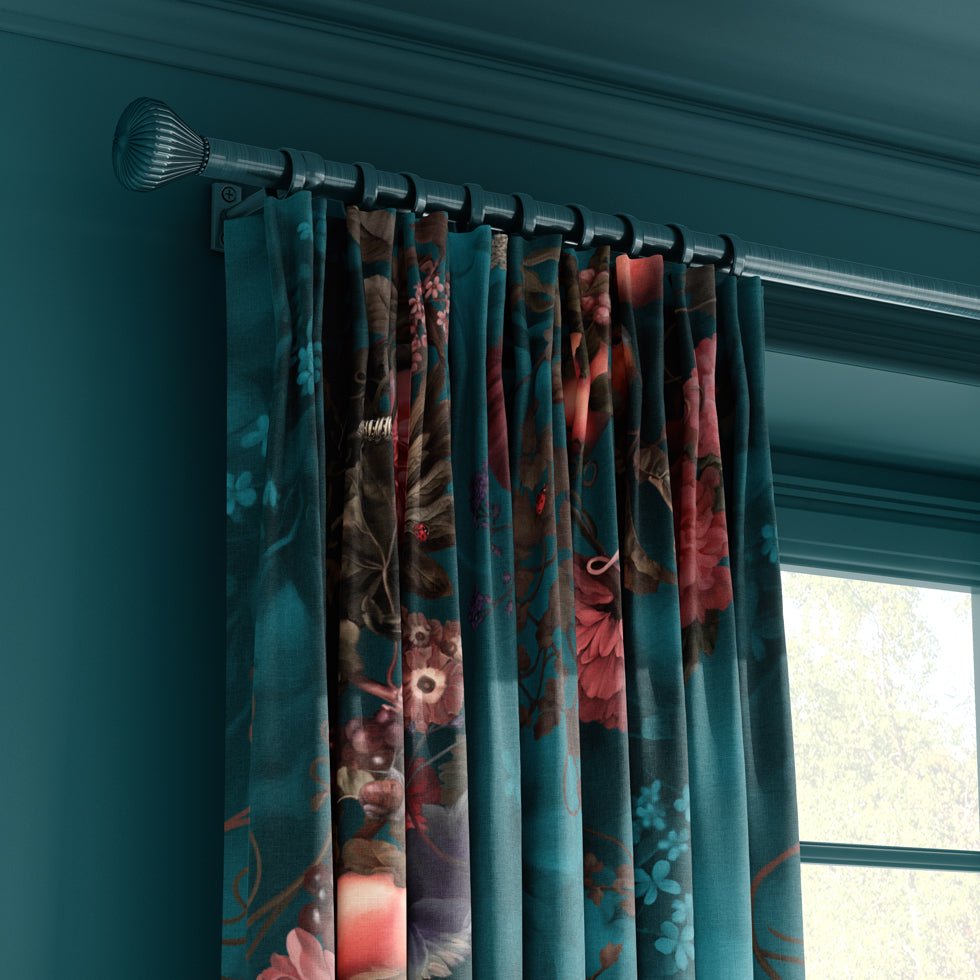 Dark Botanical Fabric - fabric_per_meter - Ellie Cashman Design
