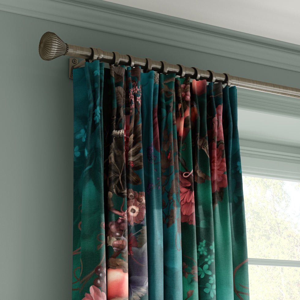 Dark Botanical Fabric - fabric_per_meter - Ellie Cashman Design