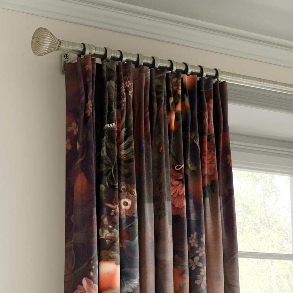 Dark Botanical Fabric - fabric_per_meter - Ellie Cashman Design