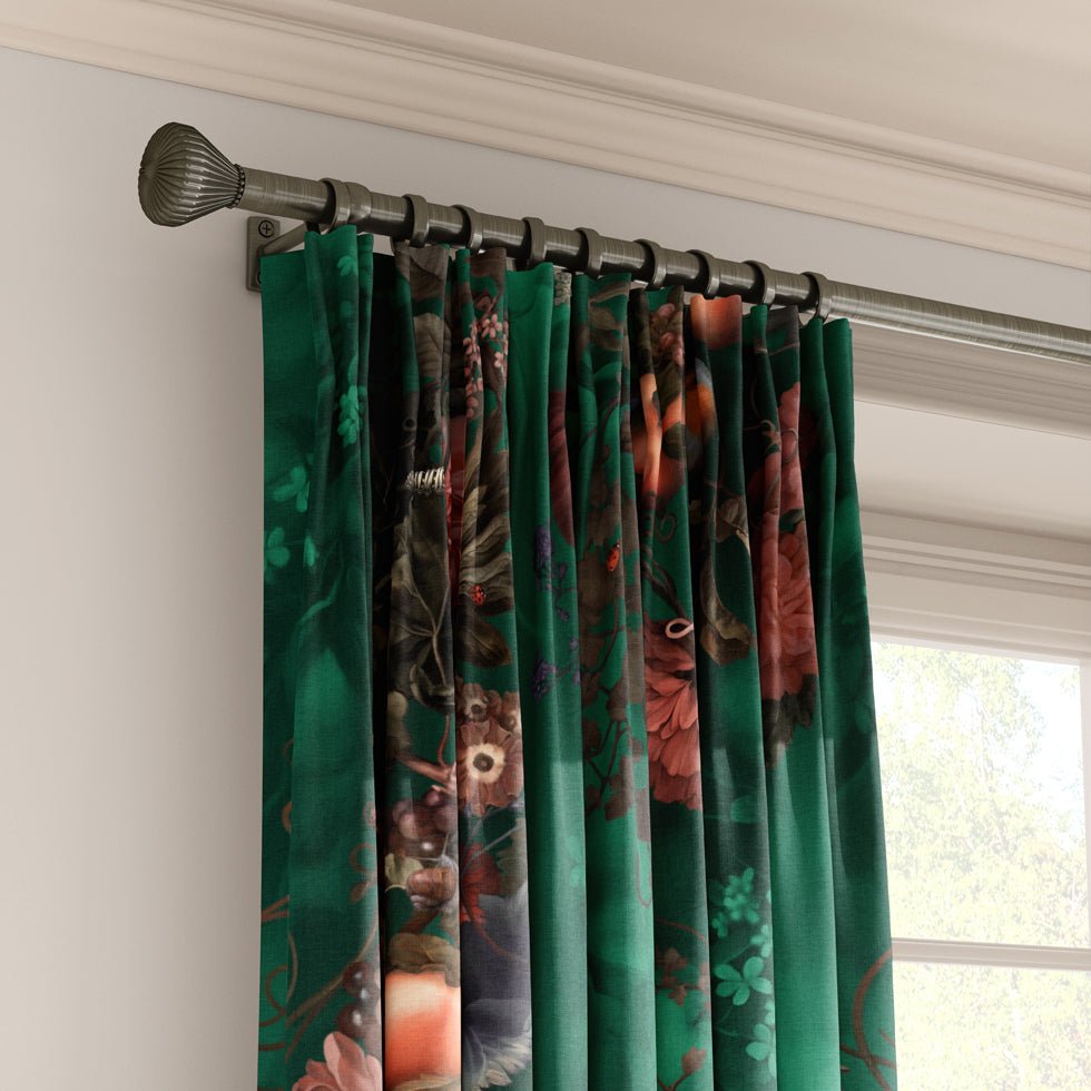 Dark Botanical Fabric - fabric_per_meter - Ellie Cashman Design