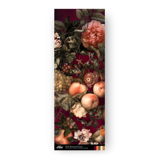 Dark Botanical Wallpaper Sample - wallpaper_samples - Ellie Cashman Design