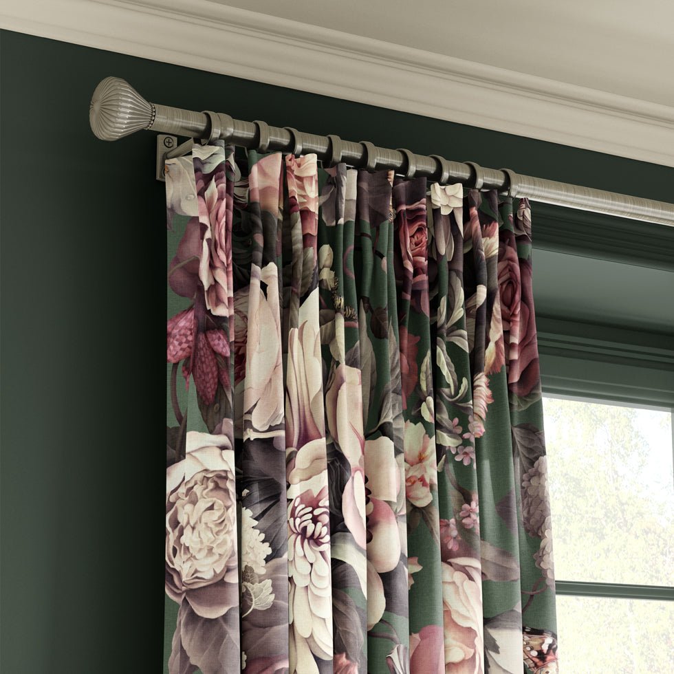 Dark Floral II Fabric - fabric_per_meter - Ellie Cashman Design
