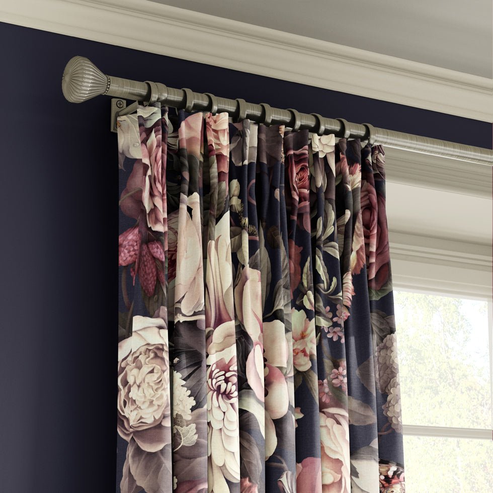 Dark Floral II Fabric - fabric_per_meter - Ellie Cashman Design