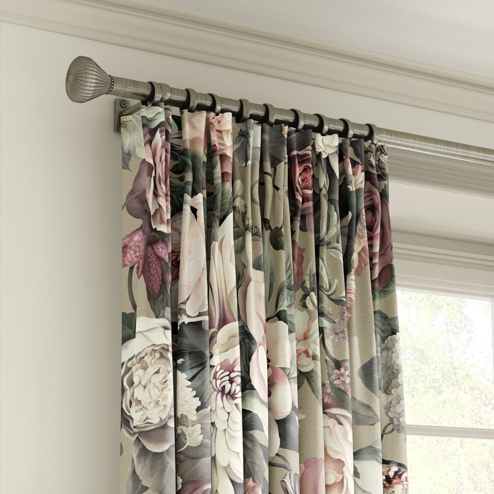 Dark Floral II Fabric - fabric_per_meter - Ellie Cashman Design