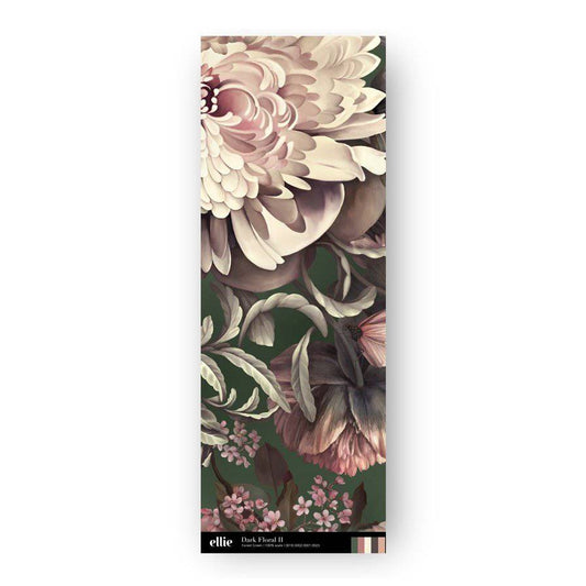 Dark Floral II Wallpaper Sample - wallpaper_samples - Ellie Cashman Design