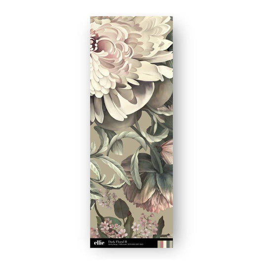 Dark Floral II Wallpaper Sample - wallpaper_samples - Ellie Cashman Design