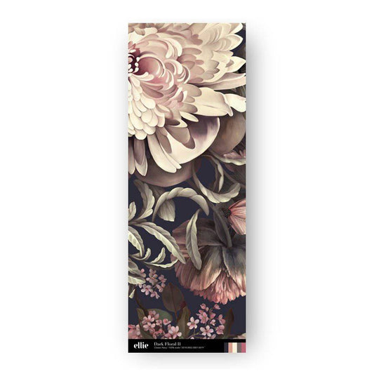 Dark Floral II Wallpaper Sample - wallpaper_samples - Ellie Cashman Design