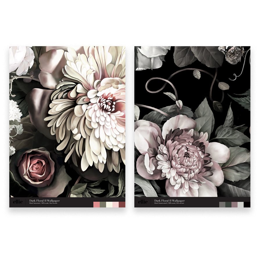 Floral Wallpaper Sample Book Part 1 - Large Format Samples - wallpaper_sample_book - Ellie Cashman Design