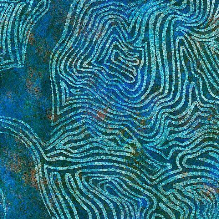 From Source to Sea Wallpaper - wallpaper - Ellie Cashman Design