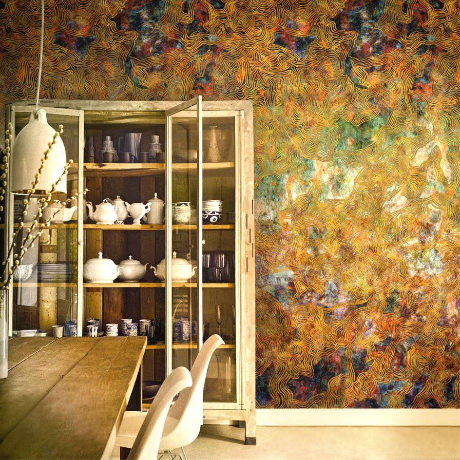 From Source to Sea Wallpaper - wallpaper - Ellie Cashman Design