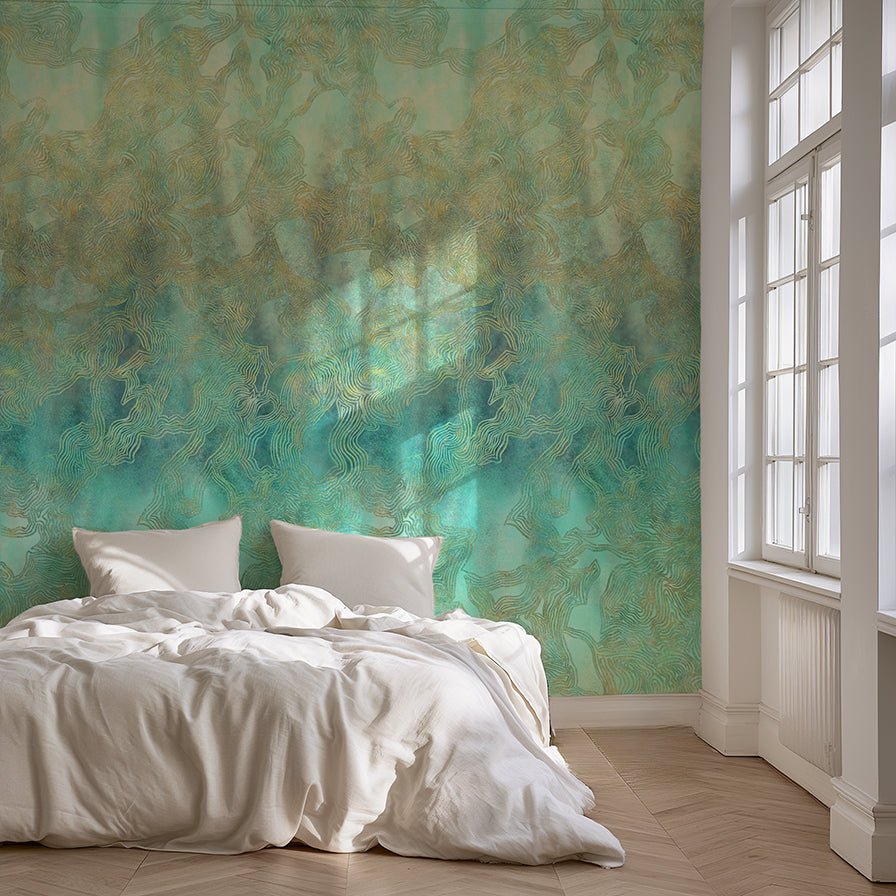 From Source to Sea Wallpaper - wallpaper - Ellie Cashman Design