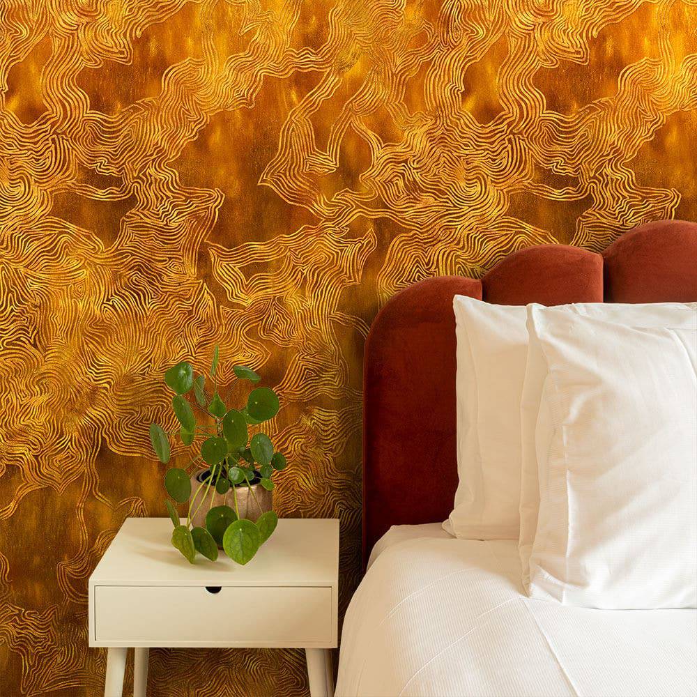 From Source to Sea Wallpaper - wallpaper - Ellie Cashman Design