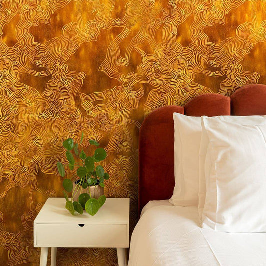 From Source to Sea Wallpaper - wallpaper - Ellie Cashman Design