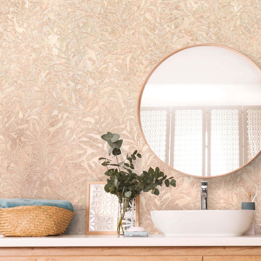 Glitter Vine Wallpaper - wallpaper - Ellie Cashman Design
